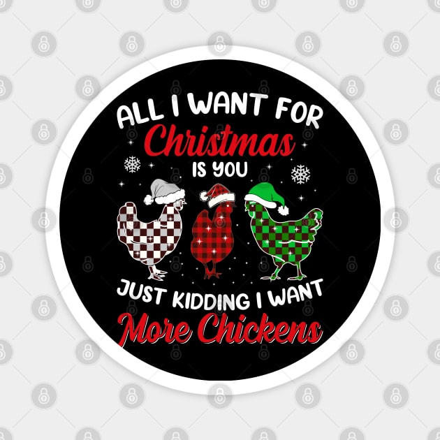 All I Want For Christmas Is Magnet by MZeeDesigns
